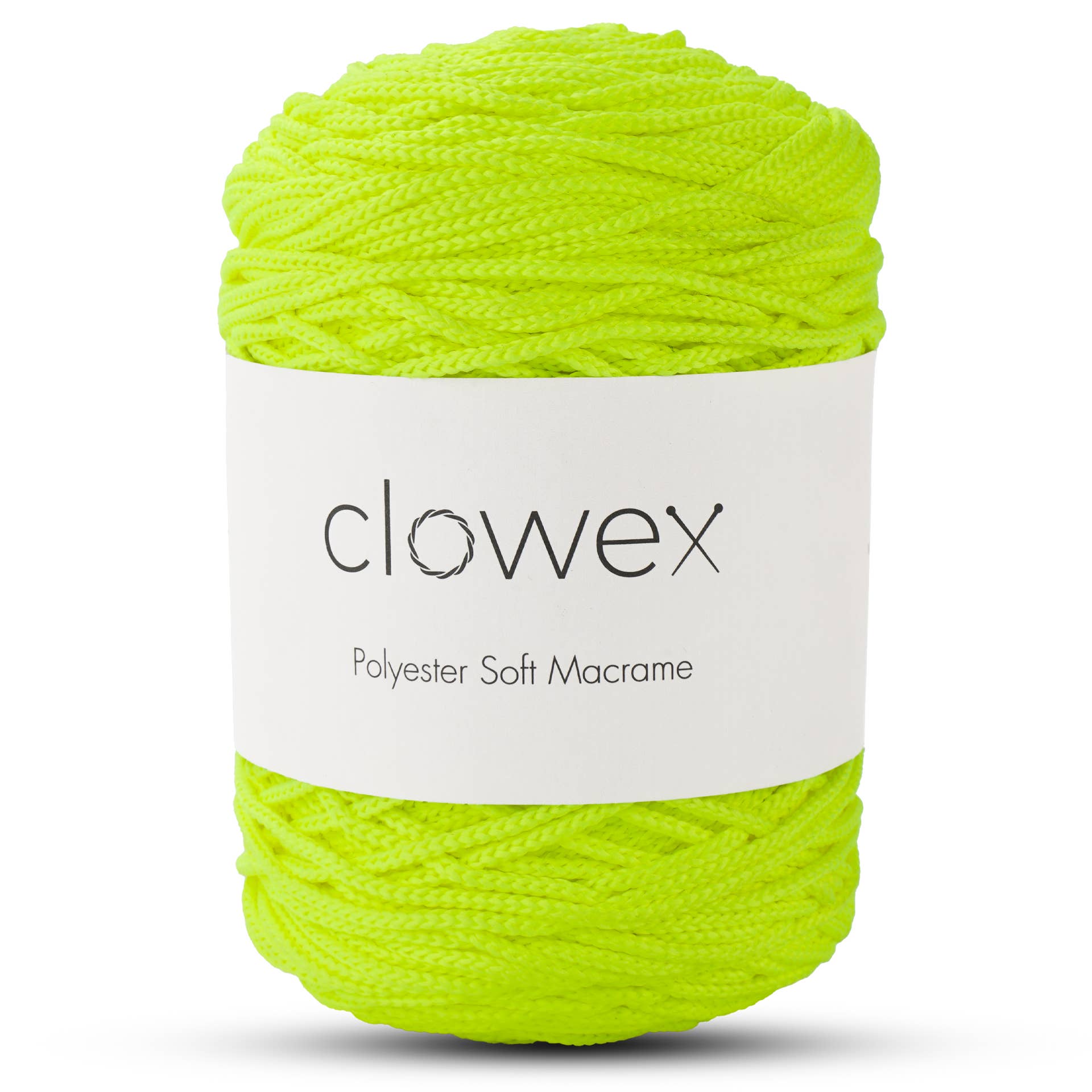 Clowex Textile LLC - Vente Fils à tricoter - Corde Macramé Douce en Polyester 2,5 mm, Fil de Corde Tressé Coloré37