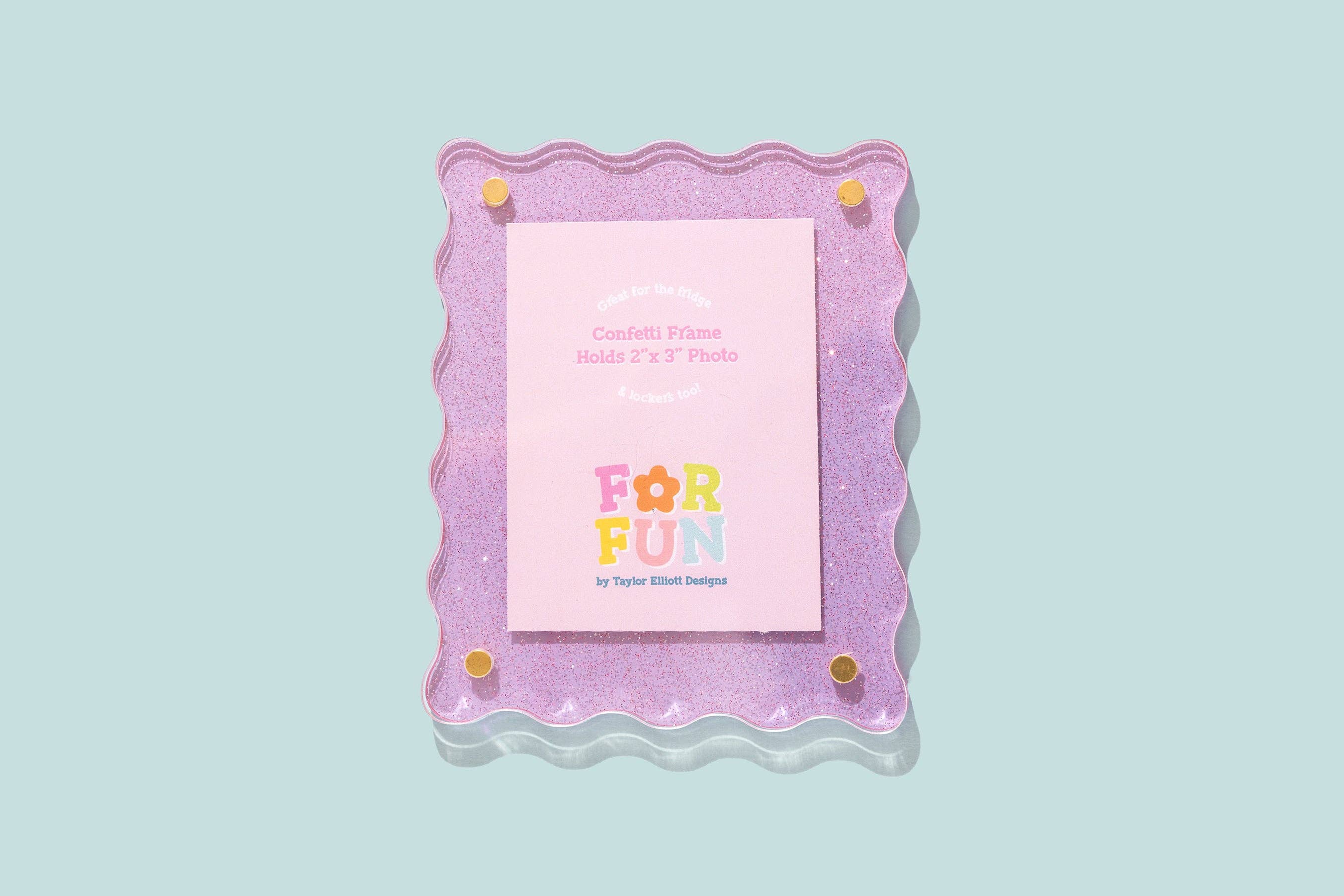 Taylor Elliott Designs - Wholesale Picture Frame - For Fun - Magnetic Frames (8 Colors) - Min. 48