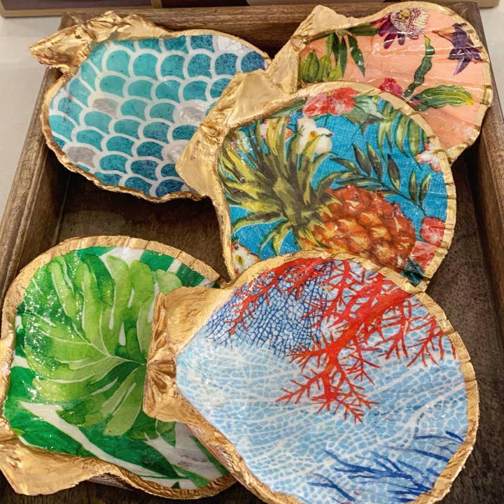 Mermaid Trinket Shell XL for wholesale by DogFish Design 13