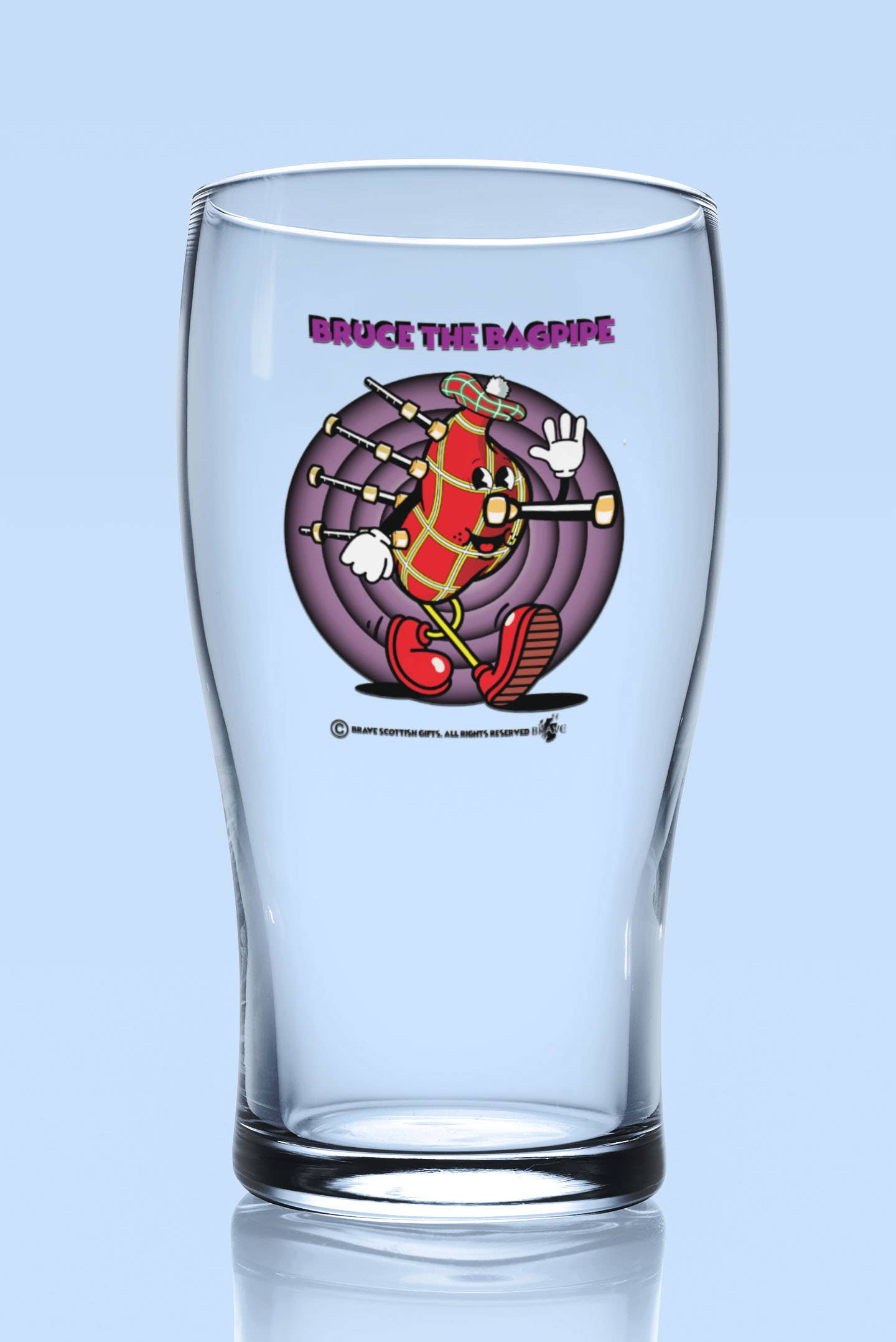 Brave Scottish Gifts - Vente Verre/chope à bière - Verre à pinte écossaise16
