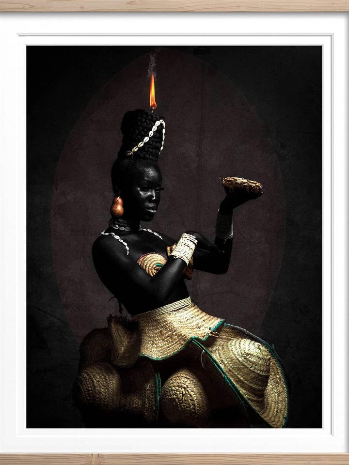 Lysets Kriger -Jarumi na Haske - XL - 100x125cm - Naturlig for engroshandel hos Ivhu