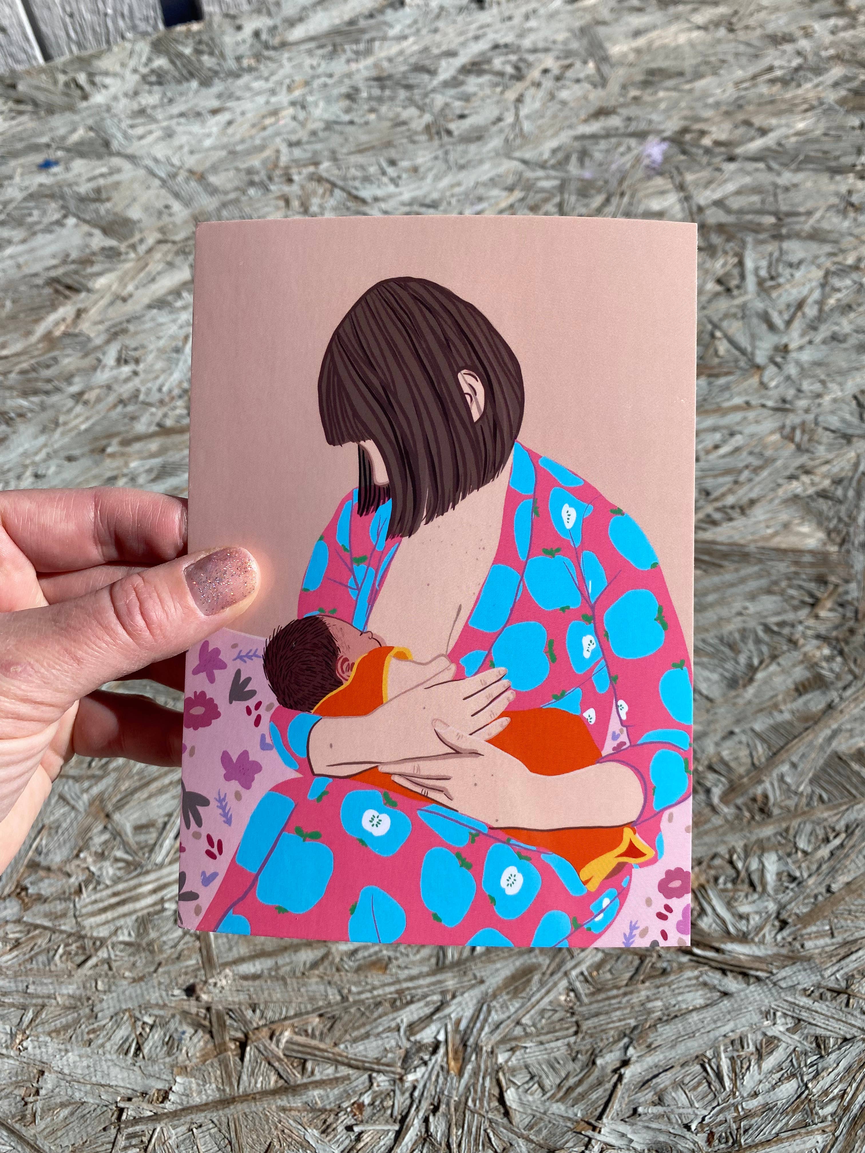 June Jewell Designs - Wholesale Art Print - 5”x7” Apple of My Eye Art Print3