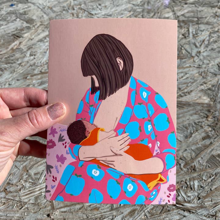 June Jewell Designs - Wholesale Art Print - 5”x7” Apple of My Eye Art Print3