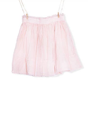 Gonna bambina Magic Swan Salmon per la vendita all'ingrosso da parte di Mary Tale