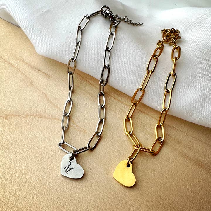 Michelle Paperclip Kettenarmband für den Großhandel von Holly and Liz