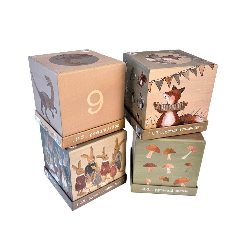 Egmont - Wholesale Stacking Game - Pyramid 1.2.3. Rabbit Family4