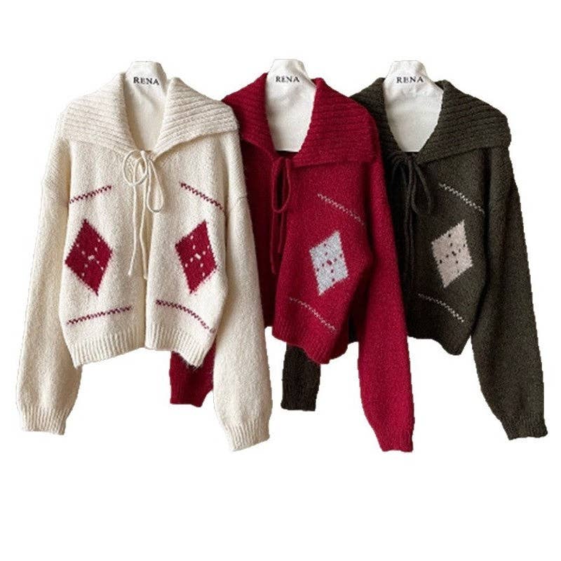 ShieldChic - Wholesale Cardigan - Women's - Short Knit Cardigan2