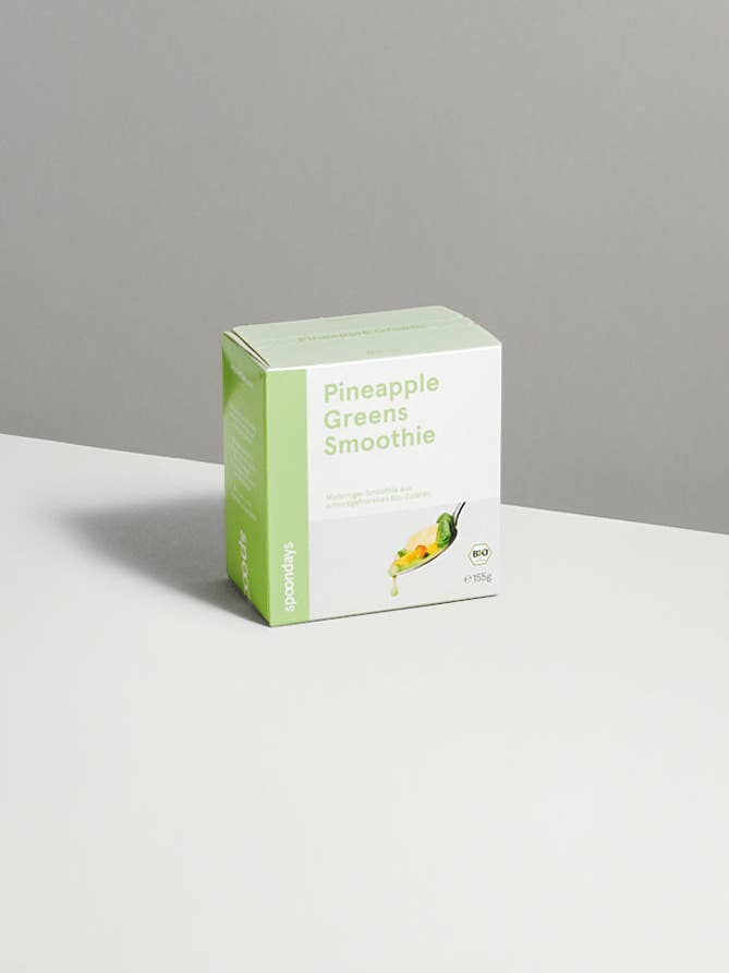 Batido orgánico de piña verde para venta al por mayor de spoondays