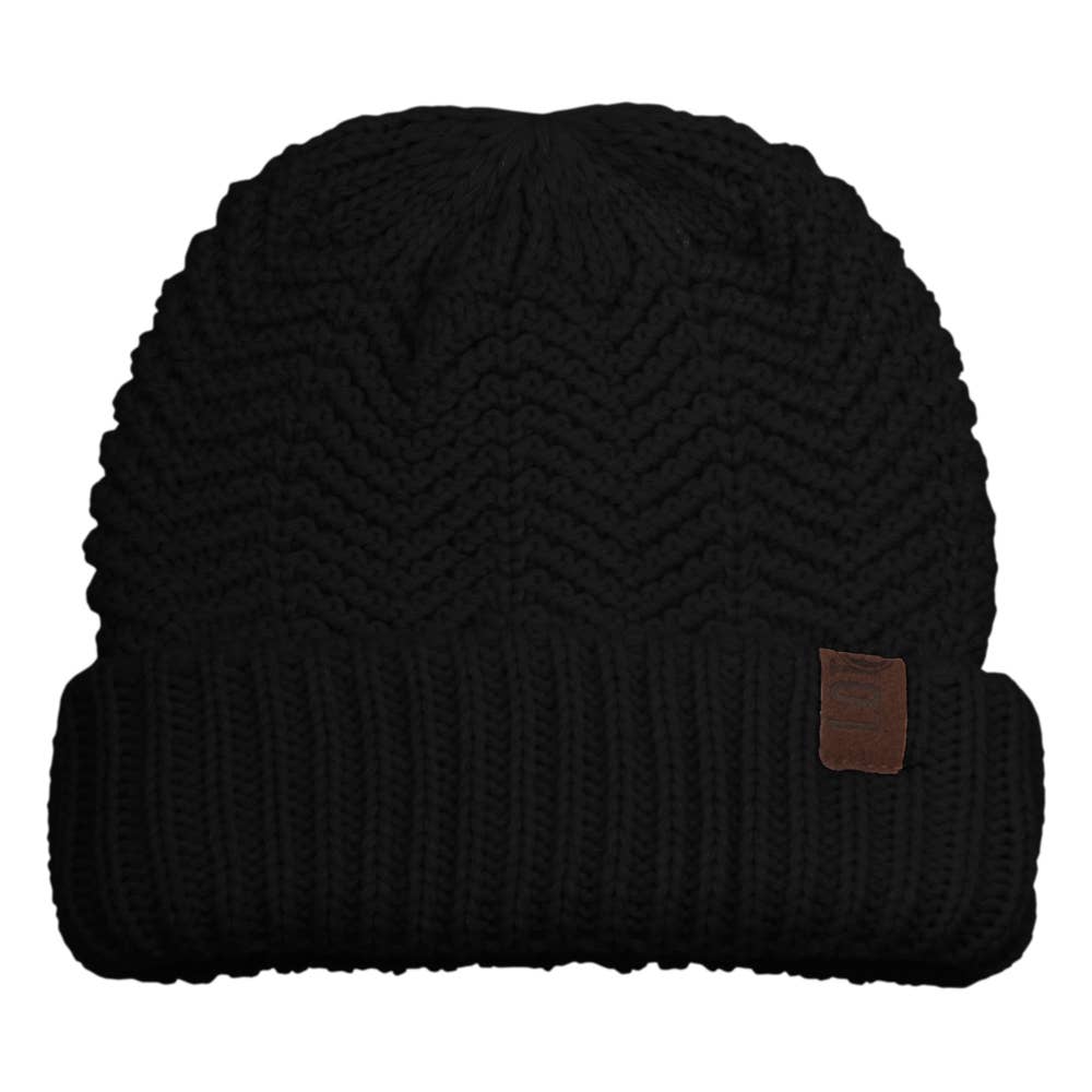 LOT83 - Wholesale Beanie - Women's - Knitted hat Sophie Black1