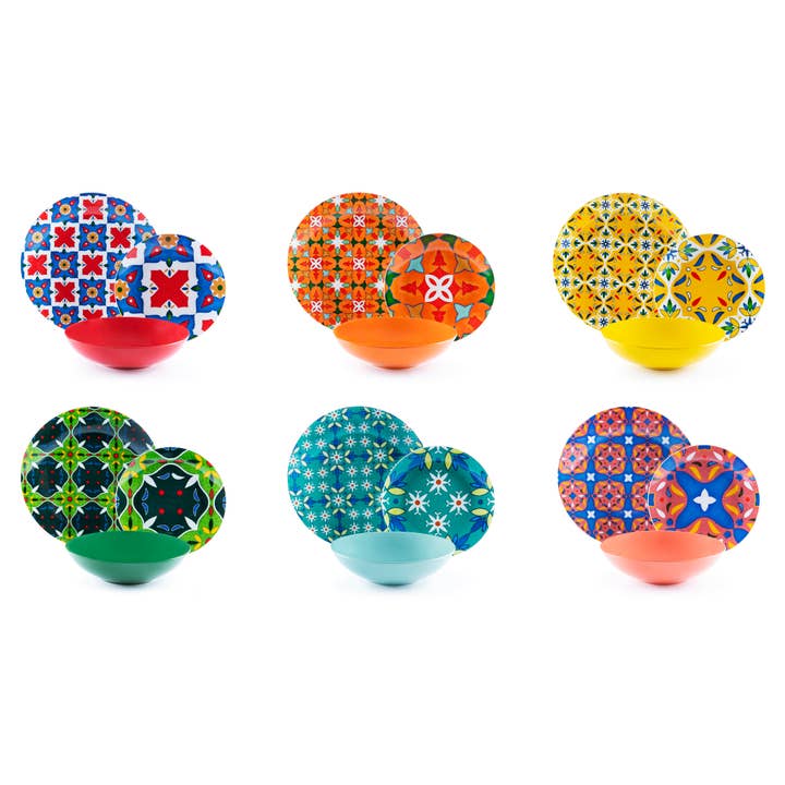 Service d'assiettes 18 Ankara pour la vente par Bergamaschi & Vimercati S.p.a.