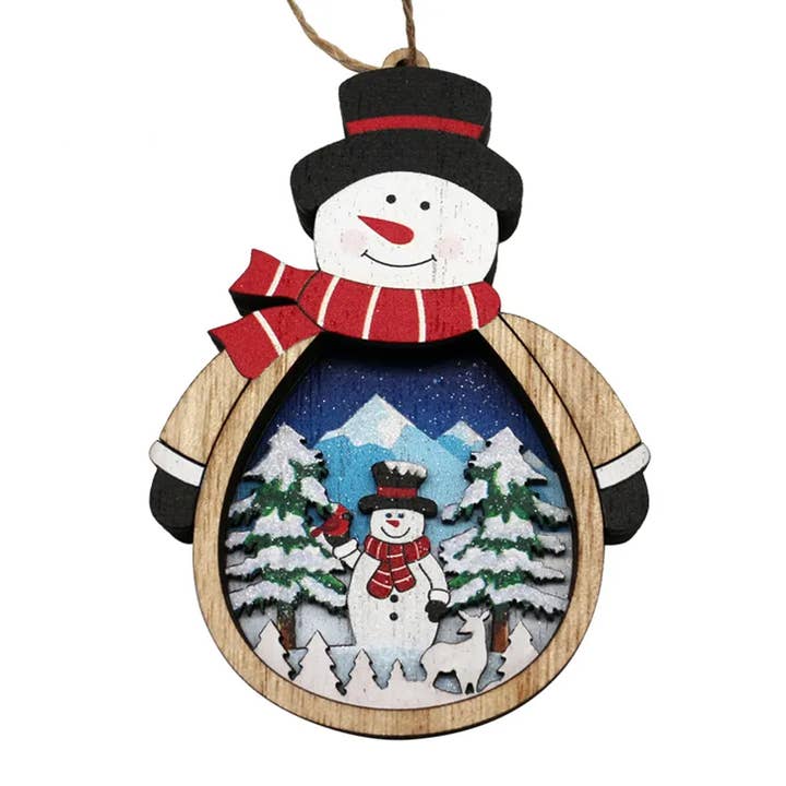 Keeraft - Wholesale Ornament Set - Handmade Multi-Layer Wood Crafts for Home Decore4