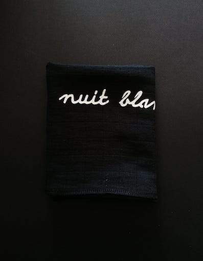 Mouch'ette – Engroshandel Ansigts- og kropsservietter – Mouchette - Håndklæde efter sex „Nuit Blanche“ //Ebony2