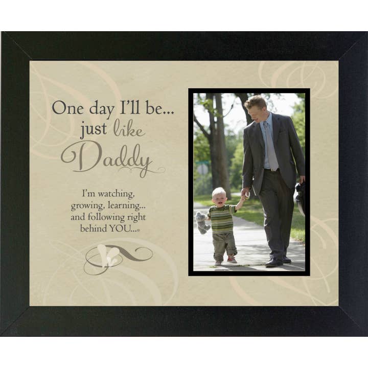 The Grandparent Gift Co. Inc. - Wholesale Picture Frame - Daddy's Boy Sentimental Photo Frame for Dad from Son 4700