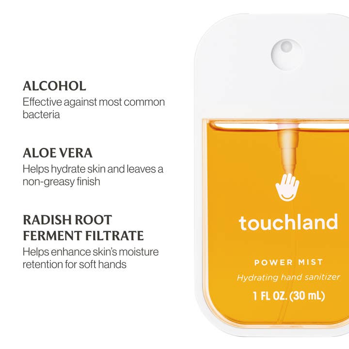 Touchland - Wholesale Hand Sanitizer - Citrus Grove Power Mist Hydrating Hand Sanitizer