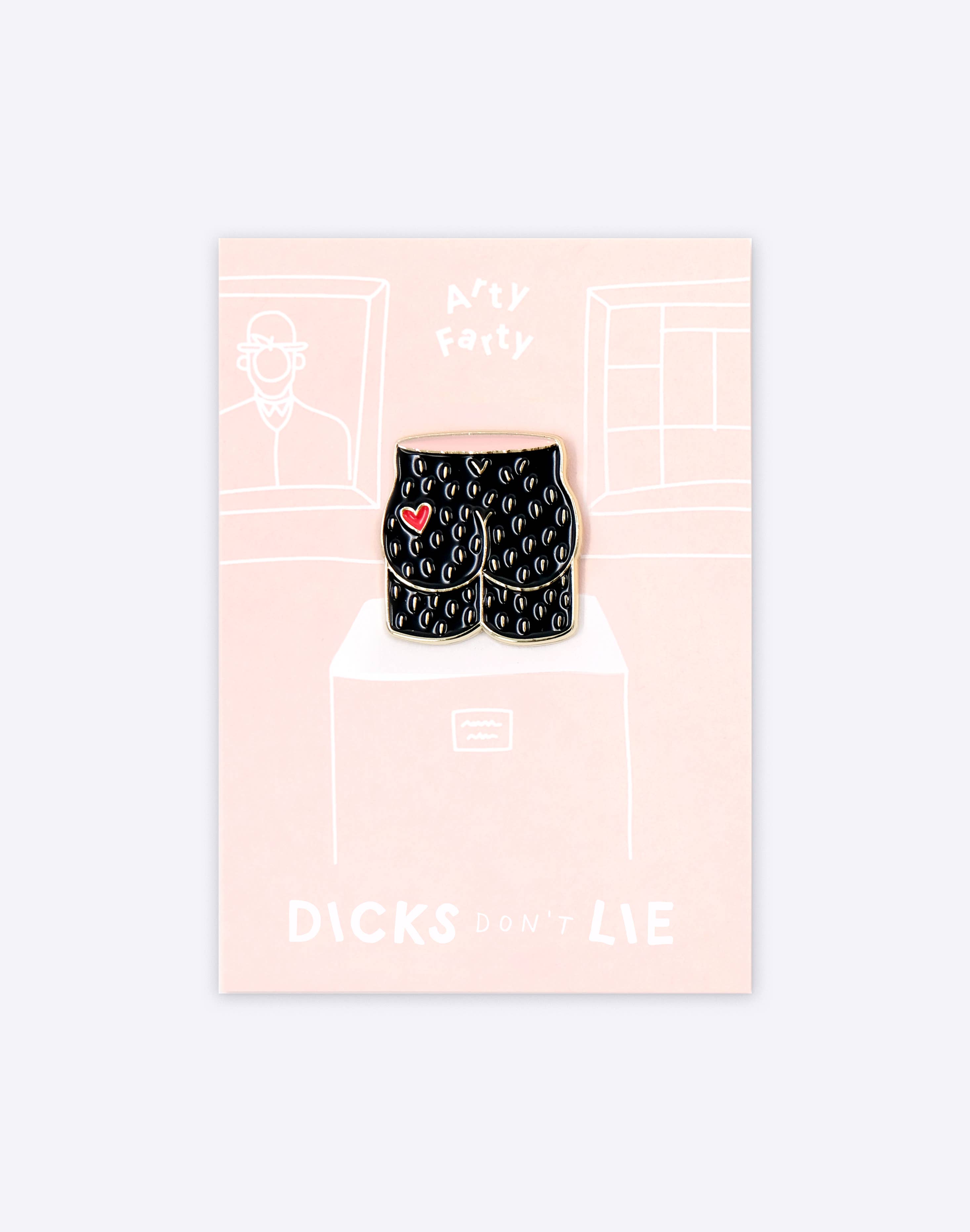 Dicks Don't Lie - Wholesale Lapel Pin/Button - Pin - Arty Farty4