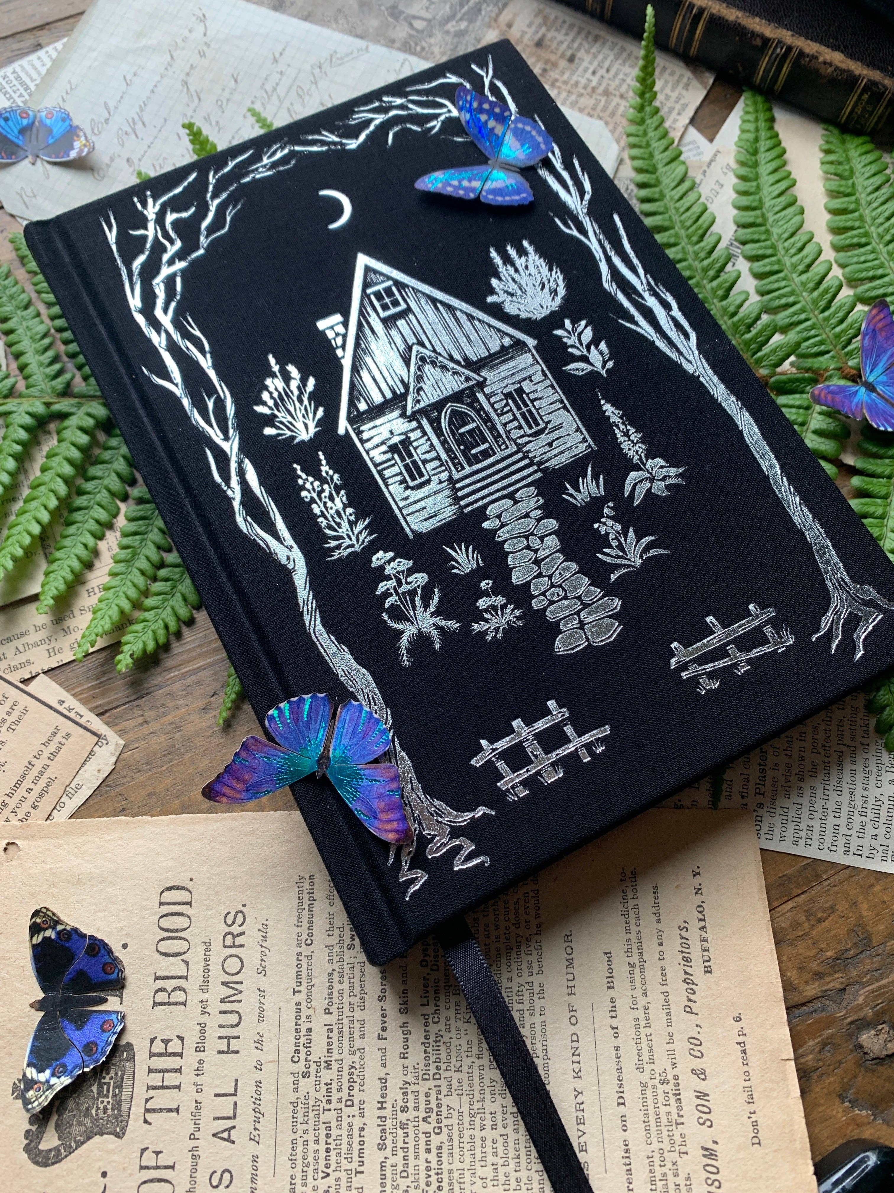 The Creeping Moon - Wholesale Notebook - The Grimoire - B6 vegan lined notebook, 120gsm ivory paper1
