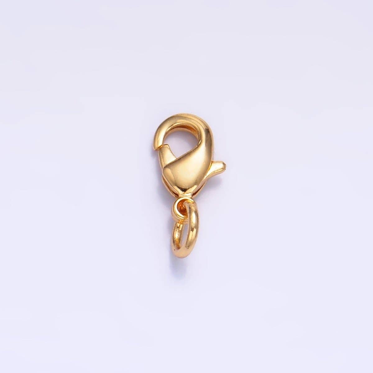 Aim Eternal - Wholesale Craft Supplies - 24K Gold Filled 12mm, 10mm, 15mm, 8mm Lobster Claw Clasps Closure Findings | Z1068 - Z10713