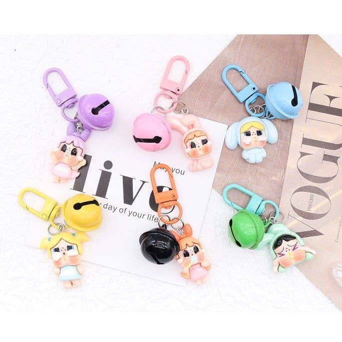 Diacly – wholesale Keychain – Unisex – 12pk Crying Little Girl Key chain bag charm1