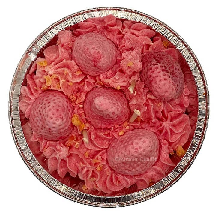 Aardbei Shortcake kaars voor wholesale door Gourmet Candle