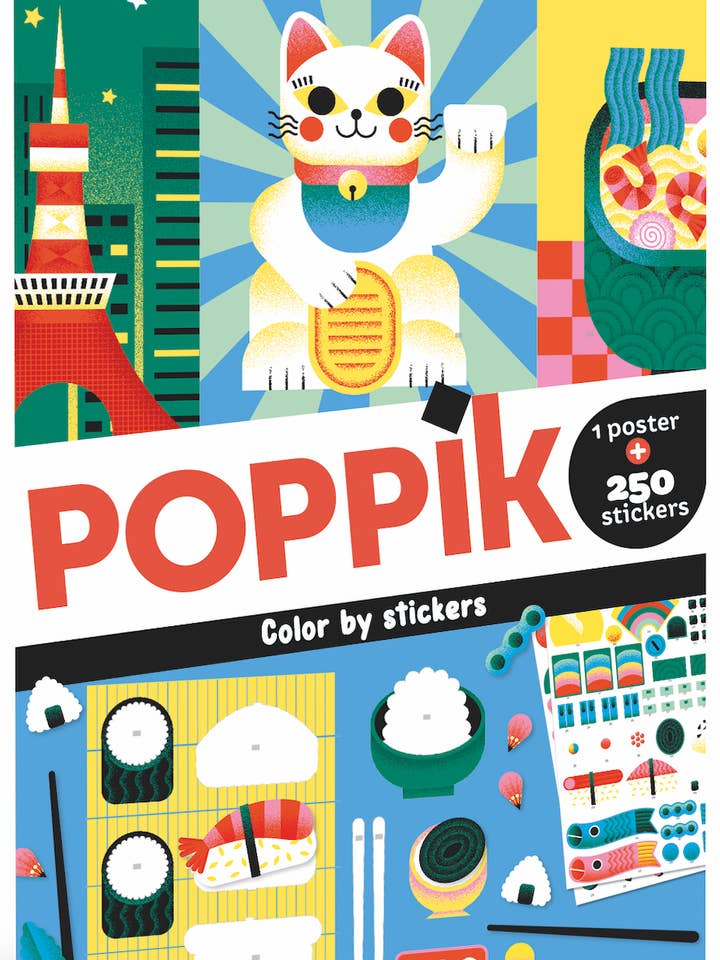 Farvelæg efter nummer: Japan for engroshandel hos POPPIK