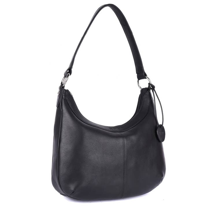 SLIDEUP - Wholesale Shoulder bag – women's - Bubble Leather Shoulder Bag - Black3