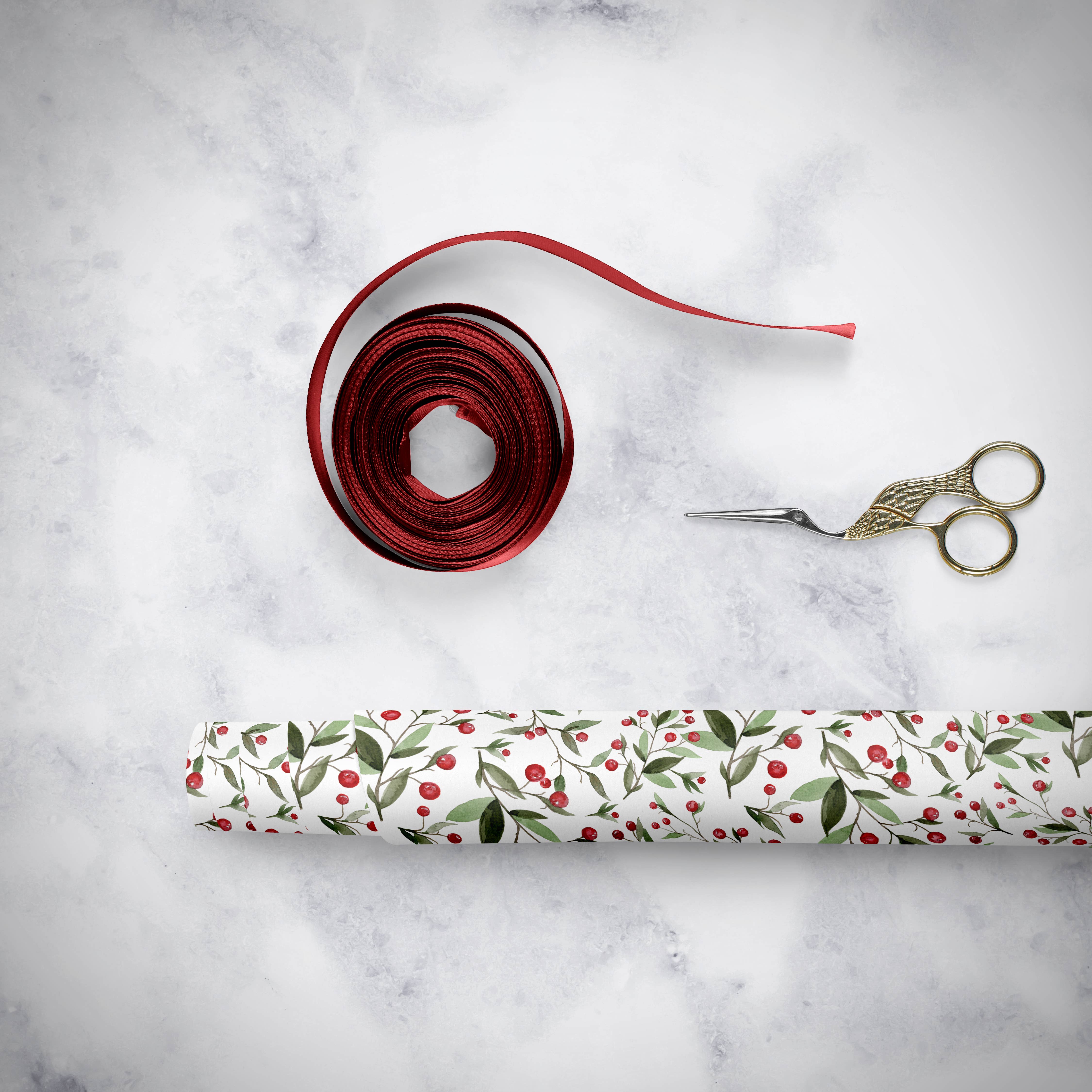 Phillips Designs - Wholesale Wrapping Paper Roll - Berries Art Paper1