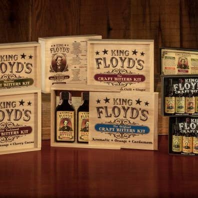 King Floyd’s - Wholesale Bitters - KING FLOYD'S Old Fashioned Bitters Gift Set1