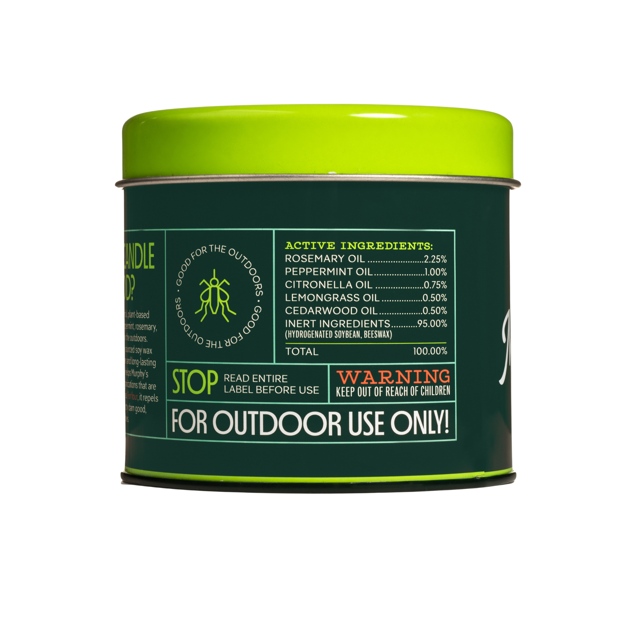 Murphy's Naturals - Wholesale Insect Repellent - Mosquito Repellent Candle (9oz) - Display of 66