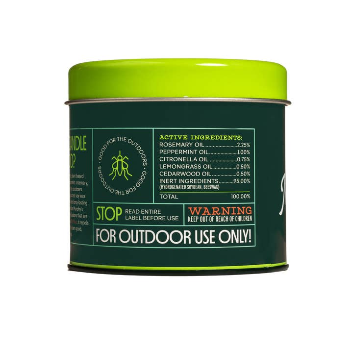 Murphy's Naturals - Wholesale Insect Repellent - Mosquito Repellent Candle (9oz) - Display of 66