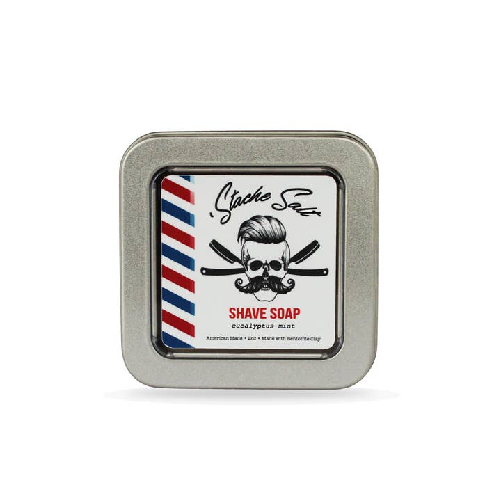 'Stache Salt - Wholesale Shave Soap - Men's - Shave Soap