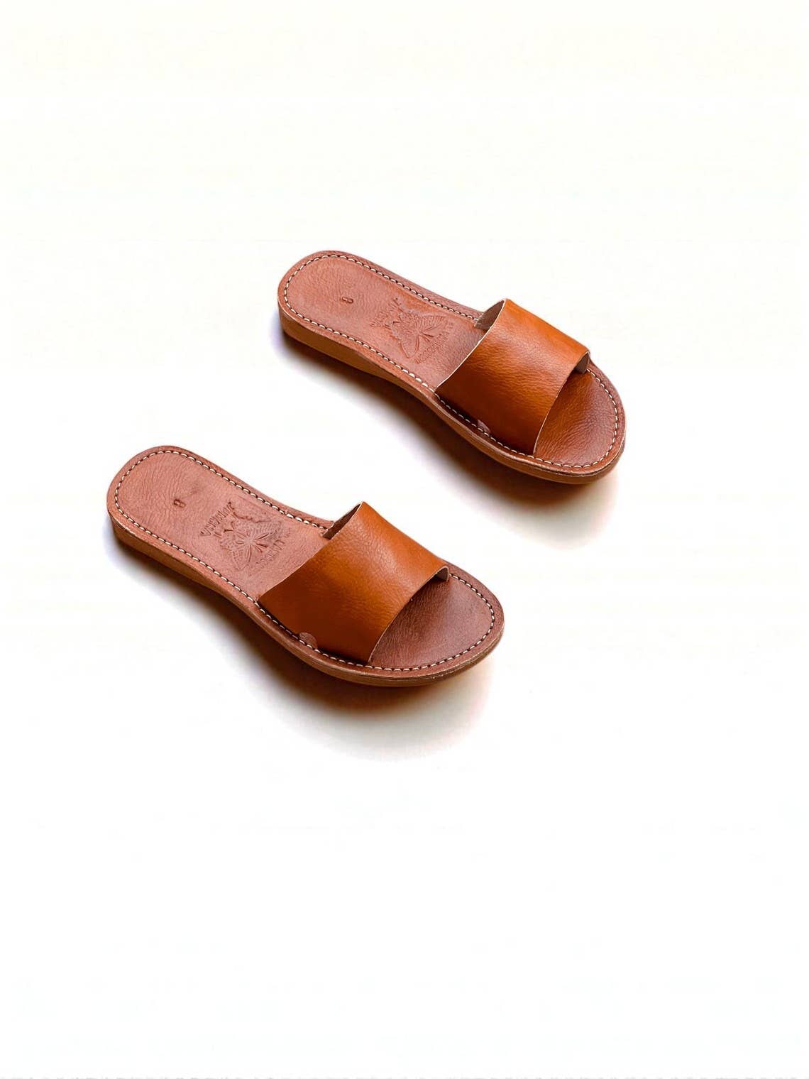HandmadeBestSeller – wholesale Sandals – Women's – Handmade Moroccan Leather Slides – 3 Colors4