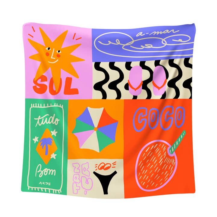 STUDIO ARDE - Wholesale Beach Towel - RIO Maxi sarong