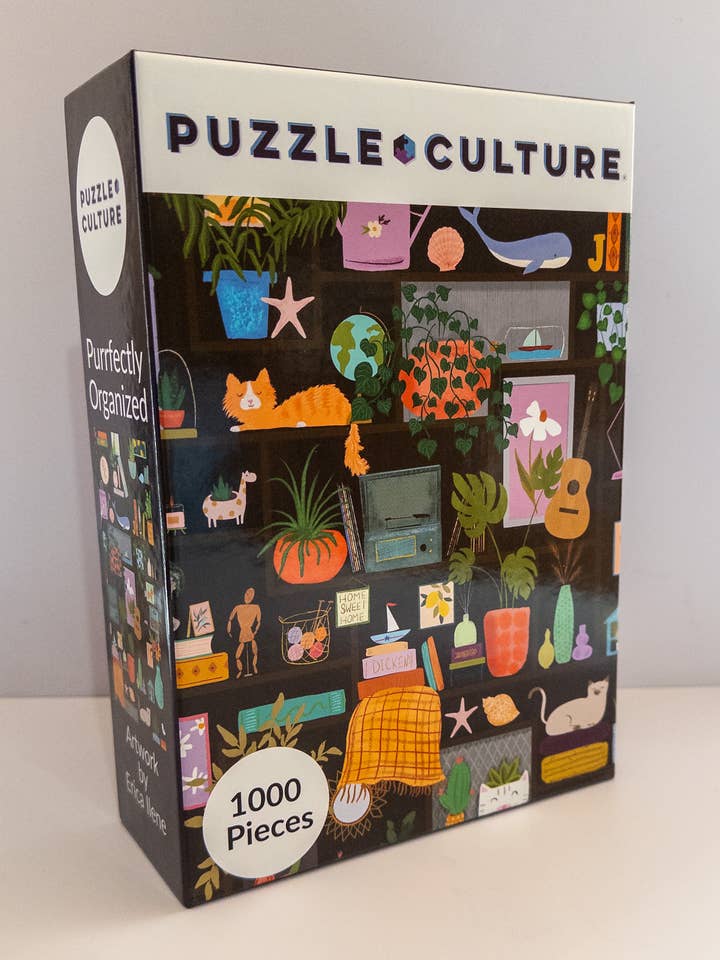 Purrfectly Organized Puzzle for wholesale by Puzzle Culture