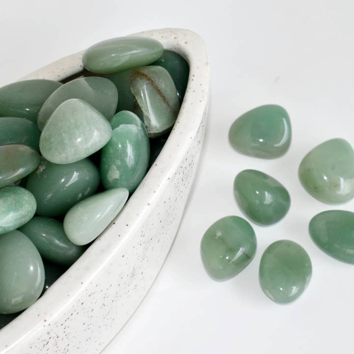 1Pc Tumbled Stone | Green Aventurine | Healing Tumbled Stone for wholesale by Soothing Crystals