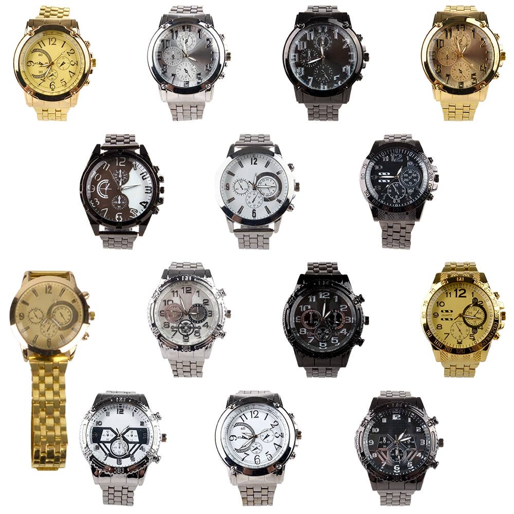 La Luna Bella - Toys - Wholesale Wrist Watch - Men's - Men's Watch Assortment - LLB Toys1