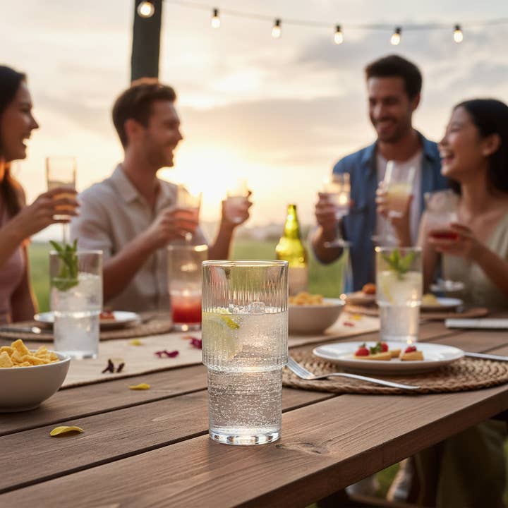 Kadra Kitchenware - Wholesale Drinking Glass/Cup - Lav - Helen, Highball Glass2