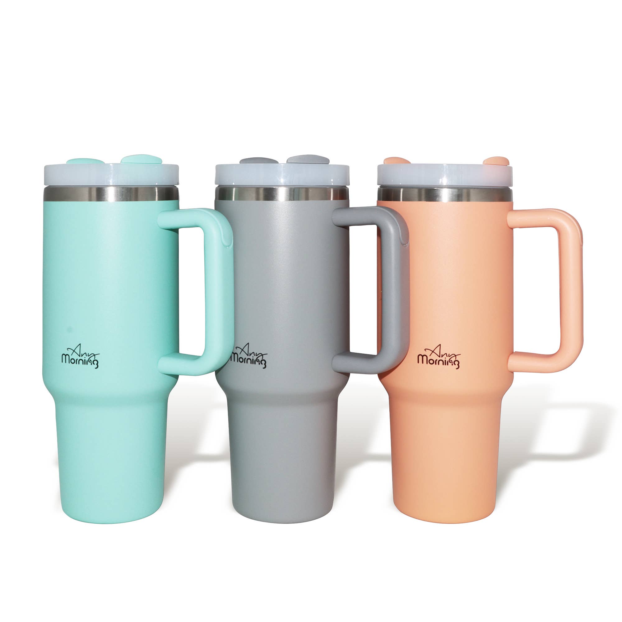 Multi Colored Any Morning SI2440217 Thermos Mug 1200 ml Light Salmon, 40.58 oz for wholesale on Faire2