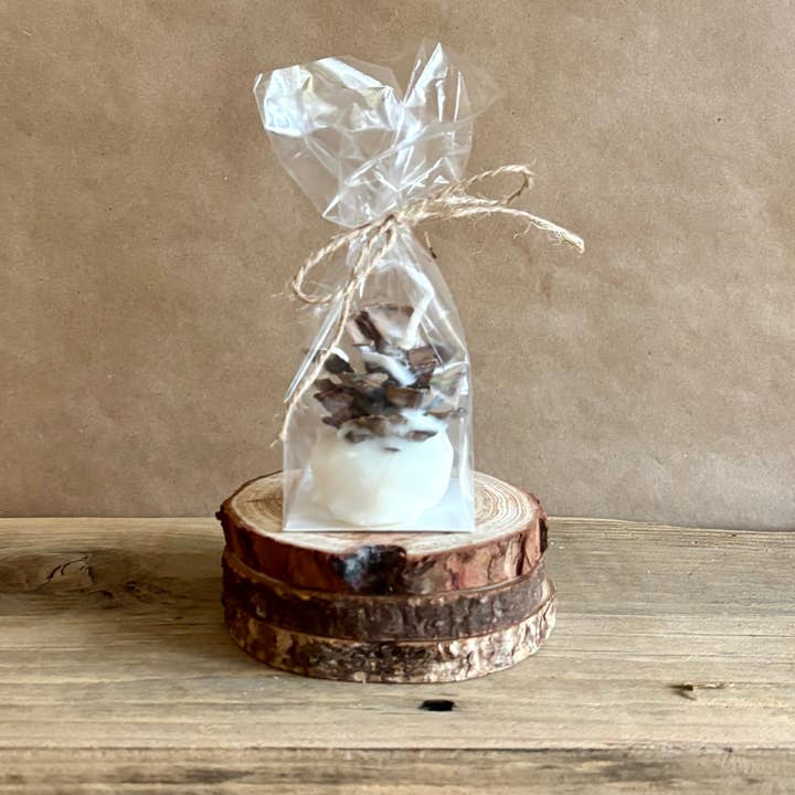 Mana Market Co. - Vente Cadeaux pour invités - Pommes de pin allume-feu ~ Le cadeau rustique parfait pour une fête7