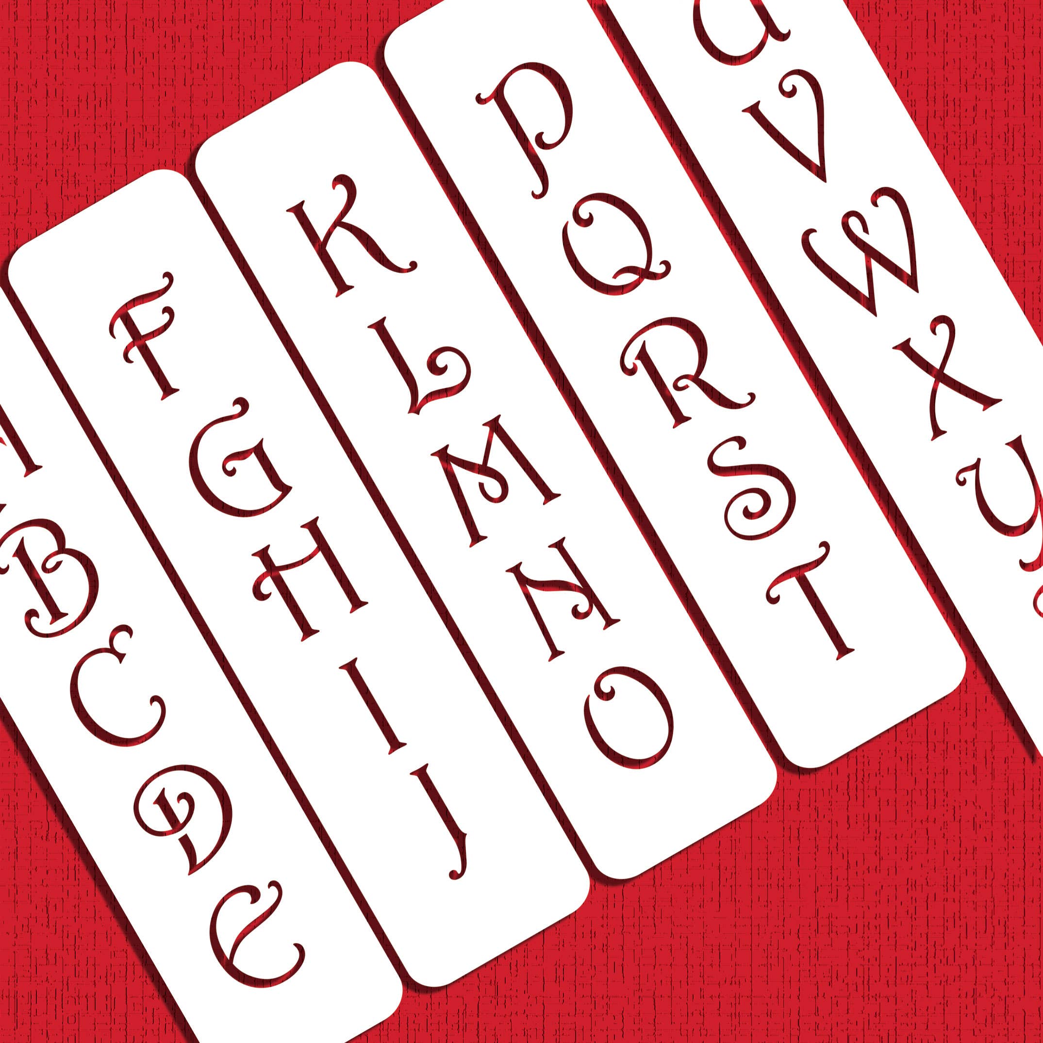 Designer Stencils - Venta al por mayor Adorno para tartas/cupcakes - Plantilla para tarta de 5,25 pulgadas, diseño de monograma contemporáneo1