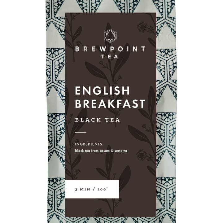 Retail English Breakfast Tea for wholesale by Brewpoint Coffee