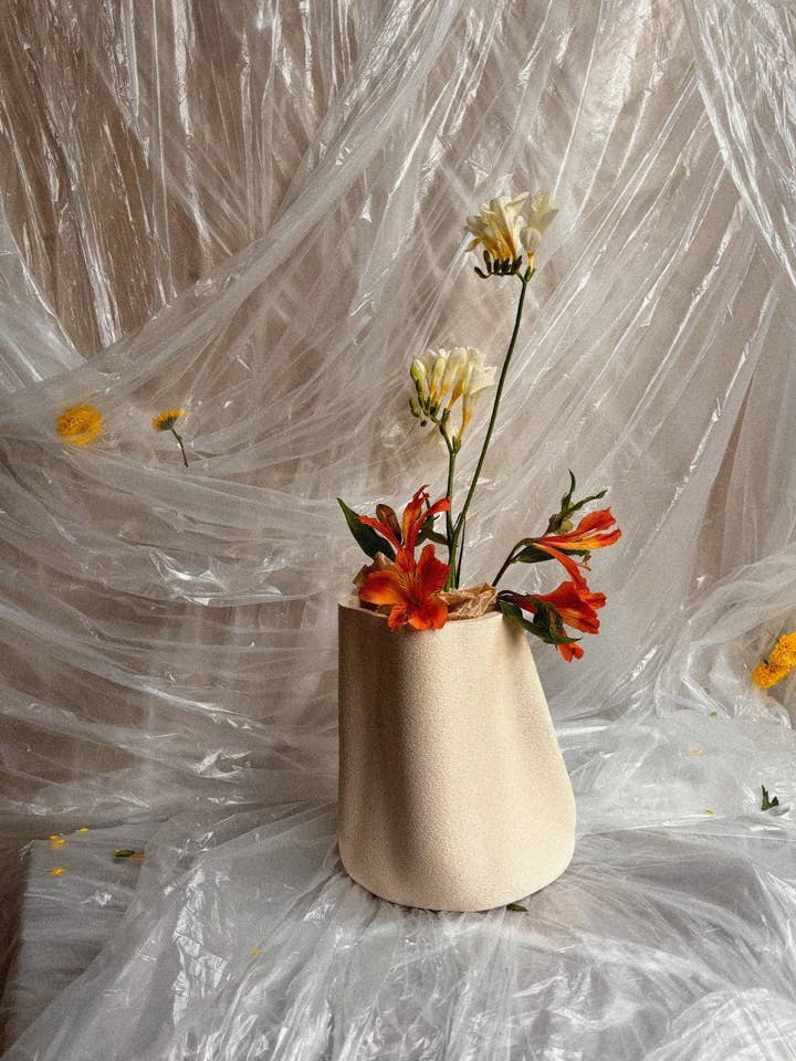 Amanitas Garden | Grand vase imprimé en 3D | Grès pour la vente par Amanita Labs