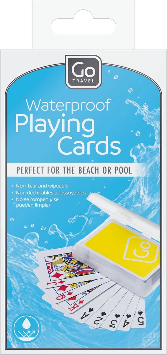Go Travel - Wholesale Playing Cards - Go Travel Waterproof Playing Cards1