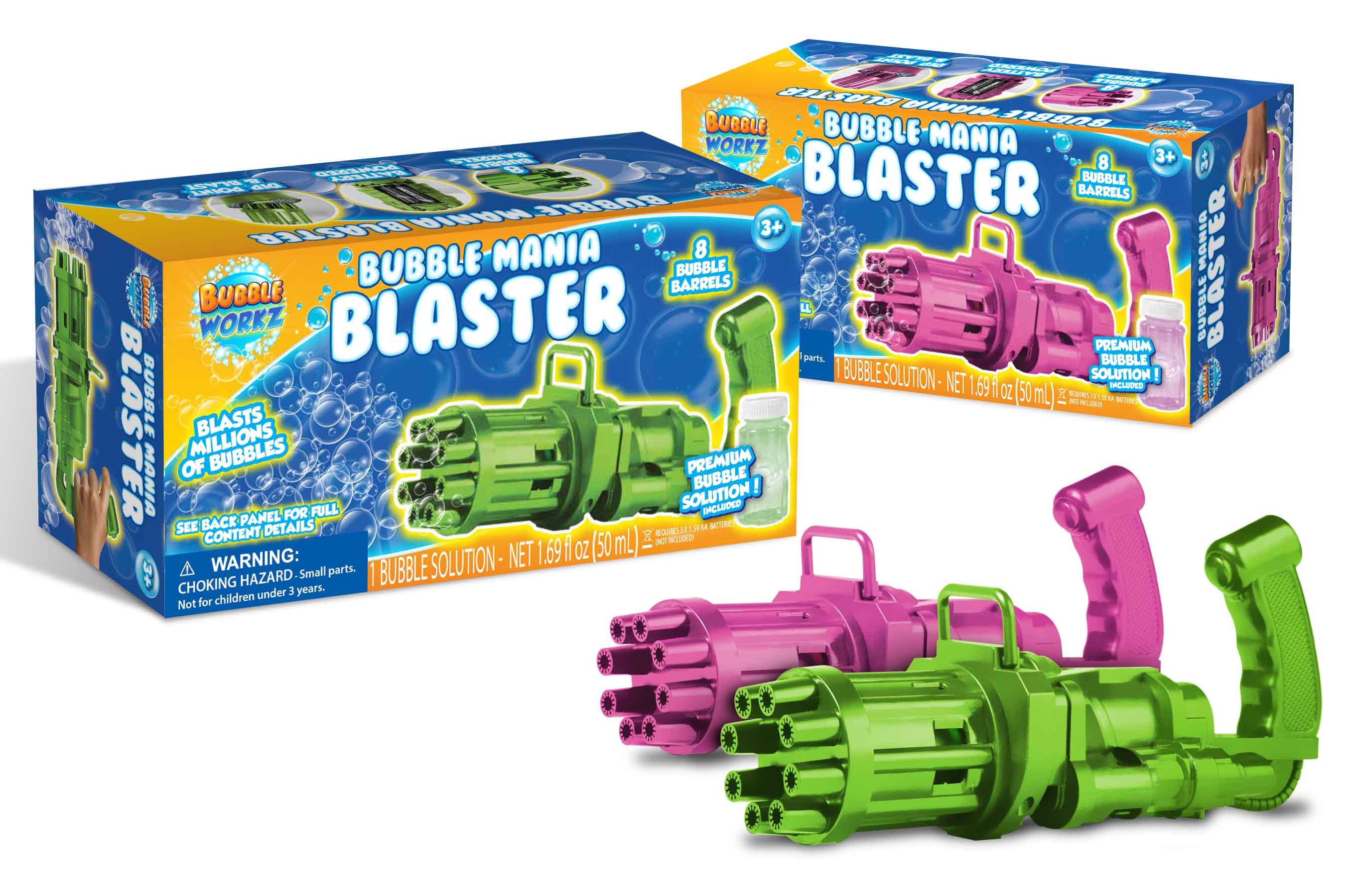 Anker Play Products - Wholesale Bubble Wand - Kids - Bubble Mania Blaster