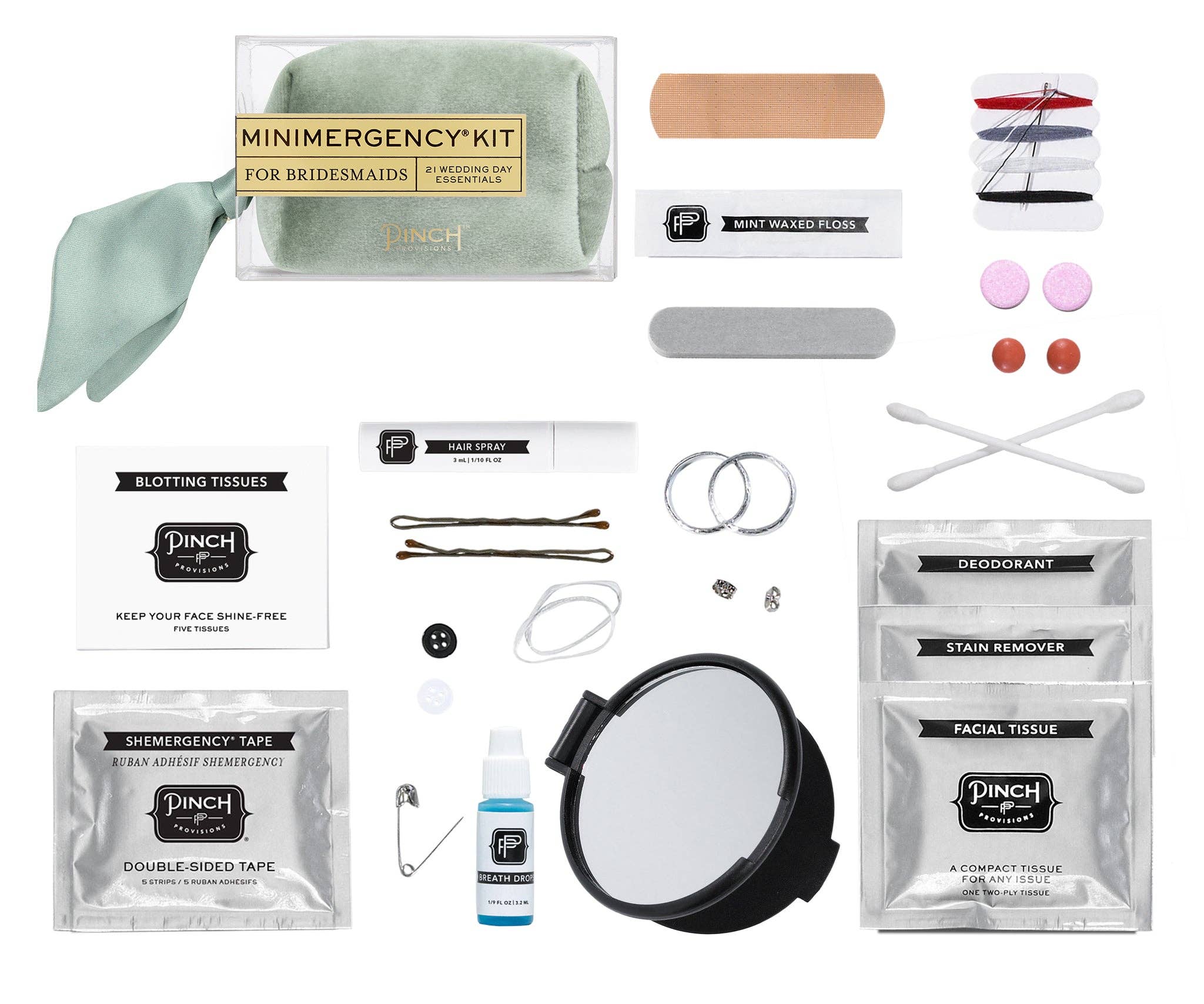 Pinch Provisions - Wholesale First Aid Kit - Velvet Minimergency Kit for Bridesmaids23