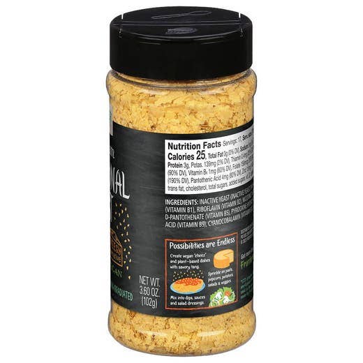 Frontier Co-op - Wholesale Dried Spice - Premium Nutritional Yeast|Non-Dairy Cheese Substitute|3.6oz2