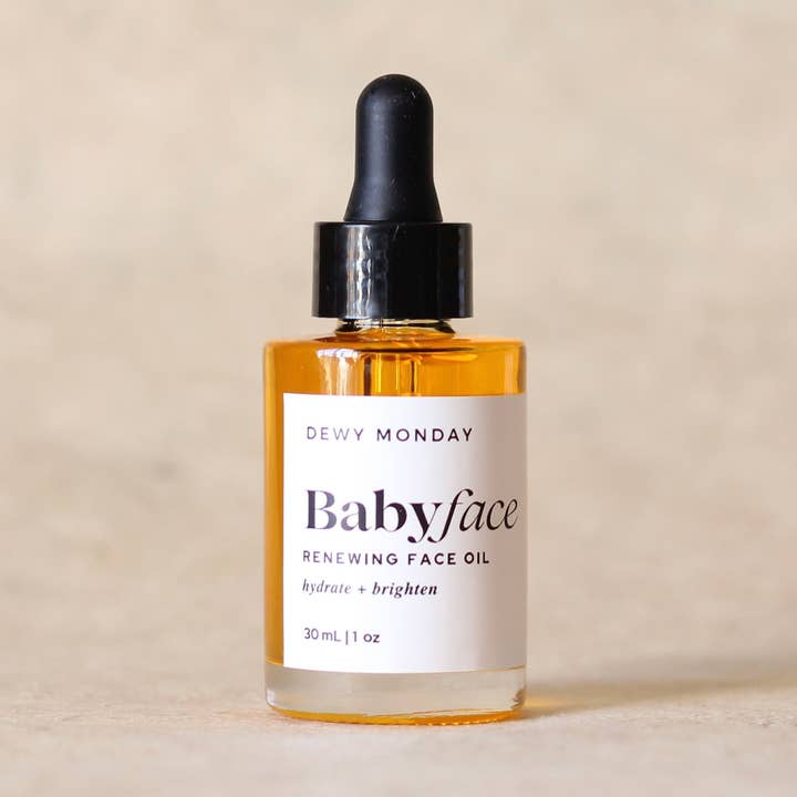 BABYFACE facial oil for wholesale by Dewy Monday