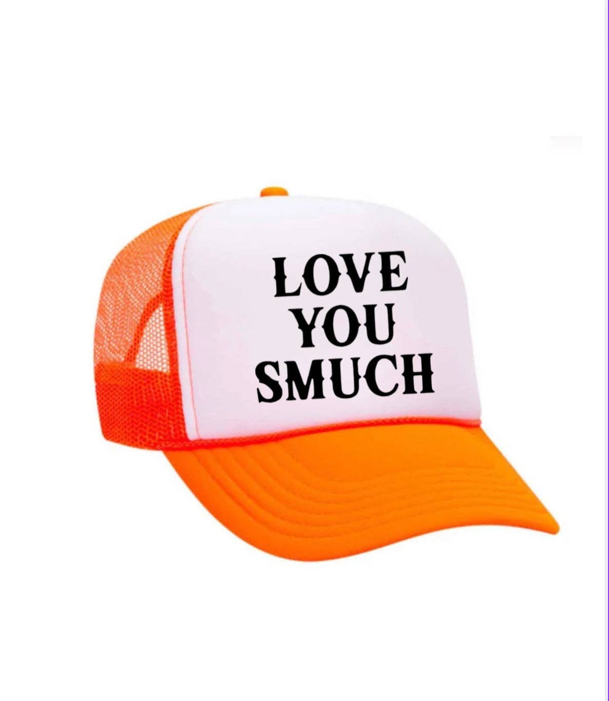 Inappropriate Trucker Hats - Wholesale Trucker Hat - Women's - Love You Smuch Trucker Hat12