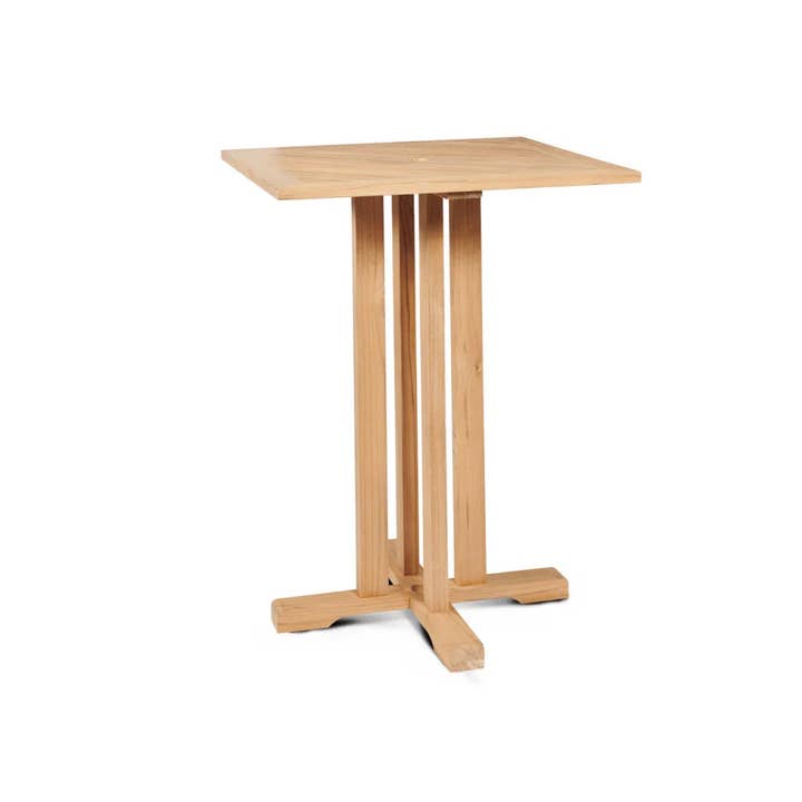 LOOMLAN - Wholesale Patio set - La Costa Teak Patio Square Bar Dining Set 3PC3