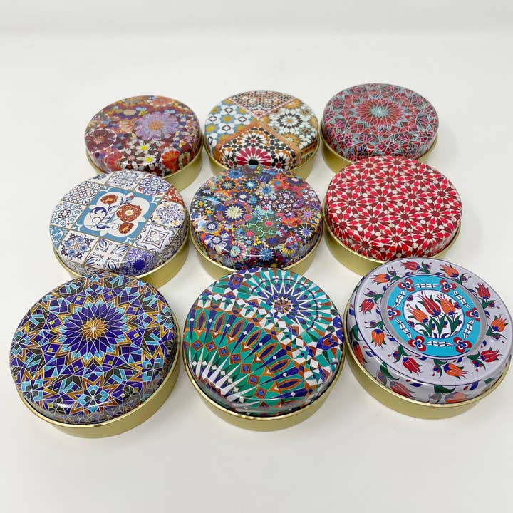 Nai Gifts - Vente Sachet cadeau/boîte cadeau pour invités - Boîte en métal multifonction pour rangement, bonbons et cadeaux d'invités1