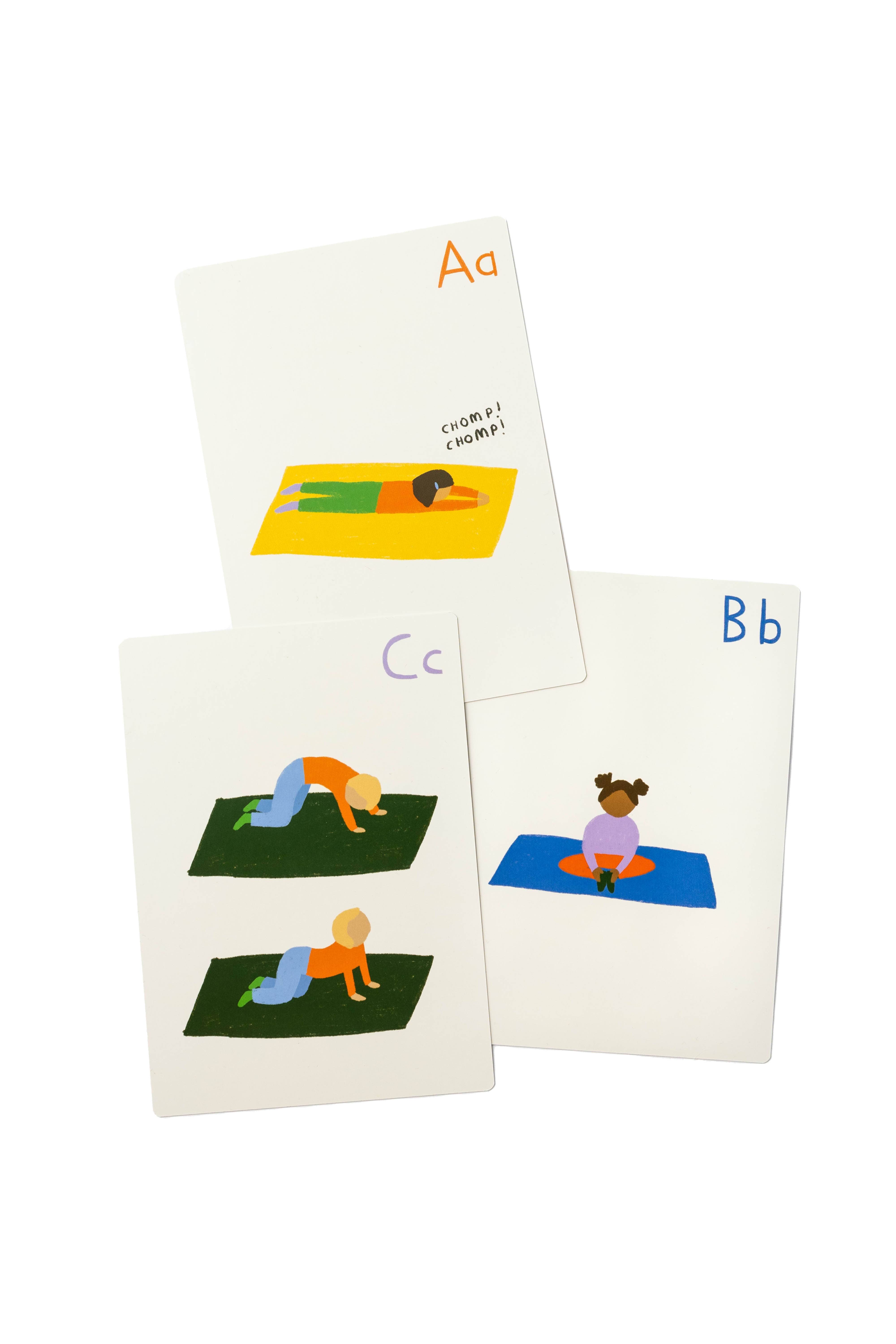 The Strong Learner - Wholesale Learning Cards - Kids & Baby - Alphabet Yoga Cards2